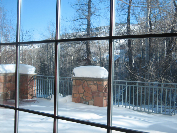 Ski in ski out first floor unit by Village